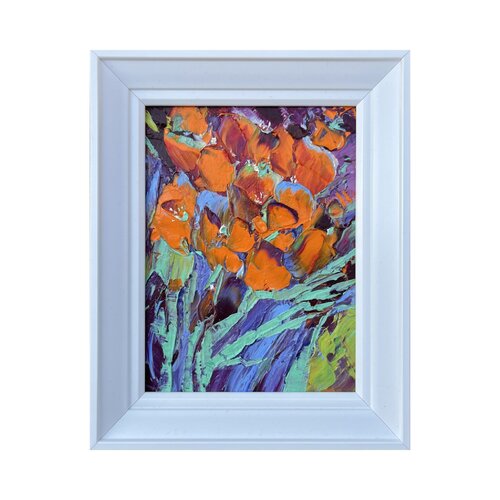 Orange happiness by Svitlana Andriichenko, 회화 for Sale on Singulart