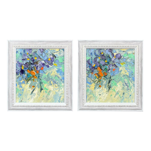 Flower collection (2 oil paintings “About dreams“, “About hopes“) di Svitlana Andriichenko, Pittura in vendita su Singulart