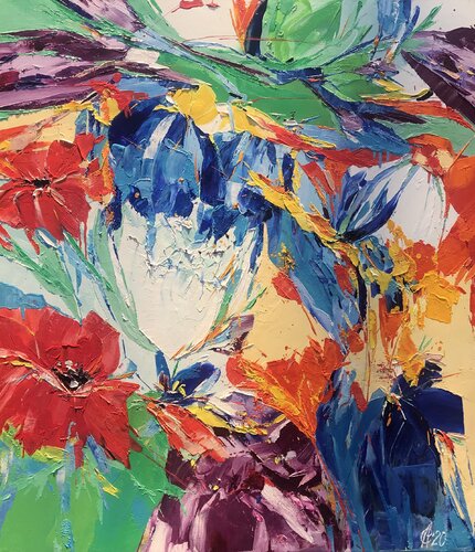 Kaleidoscope von Svitlana Andriichenko, Malerei kaufen auf Singulart
