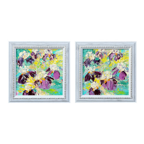 Flower collection (2 oil paintings "Long-awaited joy", "Unforgettable joy") von Svitlana Andriichenko, Malerei kaufen auf Singulart