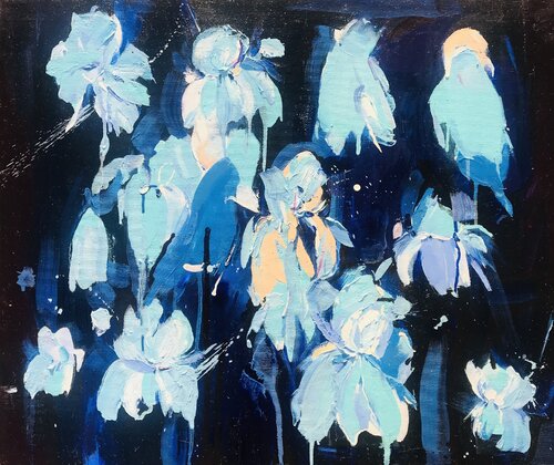 Blue jay van Svitlana Andriichenko, Schilderij te koop op Singulart