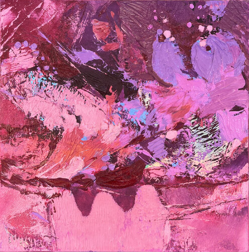 Pink sea by Svitlana Andriichenko, Painting for Sale on Singulart
