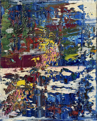 Where the colors are silent di Svitlana Andriichenko, Pittura in vendita su Singulart