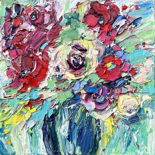 Colorful morning van Svitlana Andriichenko, Schilderij te koop op Singulart