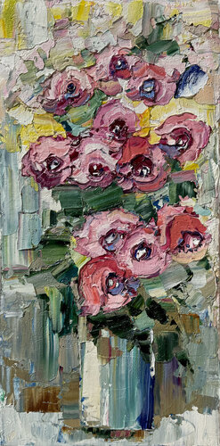Scent of roses by Svitlana Andriichenko, 회화 for Sale on Singulart