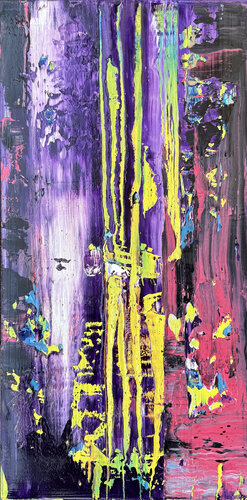 Verticals of memory de Svitlana Andriichenko, Pintura a la venta en Singulart