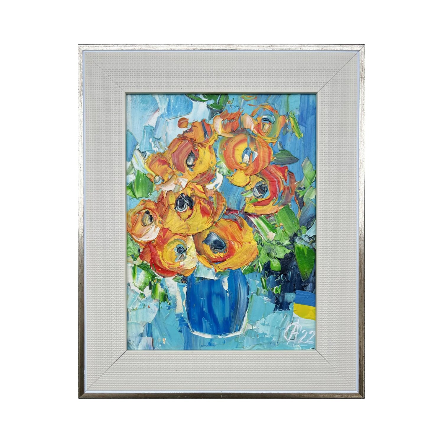 Vase in orange Svitlana Andriichenko
