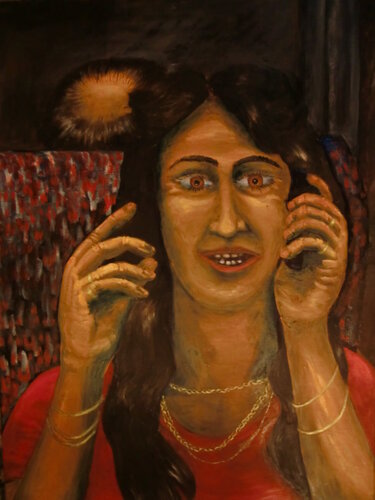 Handy von Iris Hillmeister-Becker, Malerei kaufen auf Singulart