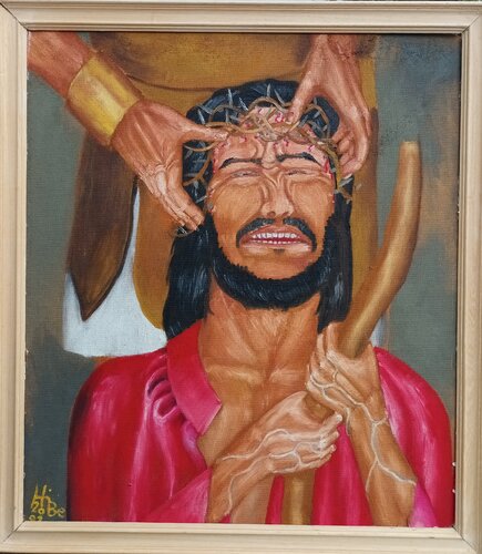 Dornenkrone de Iris Hillmeister-Becker, Pintura a la venta en Singulart