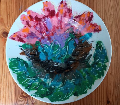 Blumenbeet de Iris Hillmeister-Becker, Pintura a la venta en Singulart