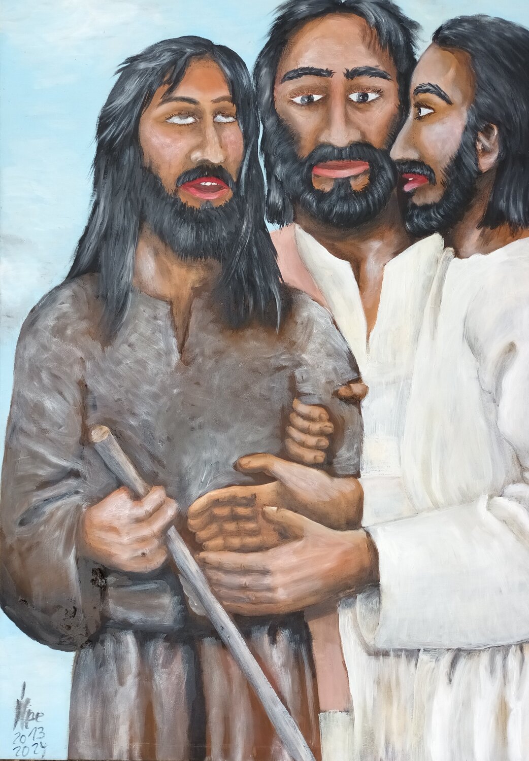 Blindenheilung 2 Iris Hillmeister-Becker