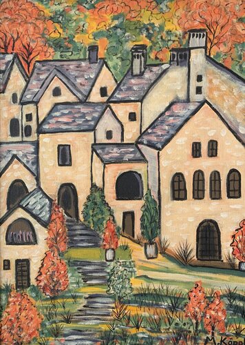 Autumn di Maria Köppl, Pittura in vendita su Singulart