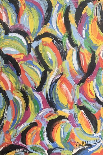 Silent Tucán by Maria Köppl, Painting for Sale on Singulart