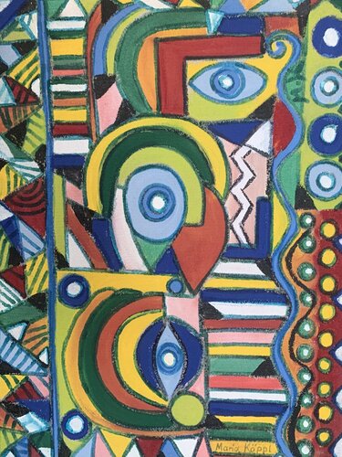Ojos van Maria Köppl, Schilderij te koop op Singulart