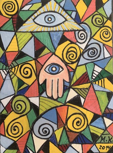 Vertrauen van Maria Köppl, Schilderij te koop op Singulart