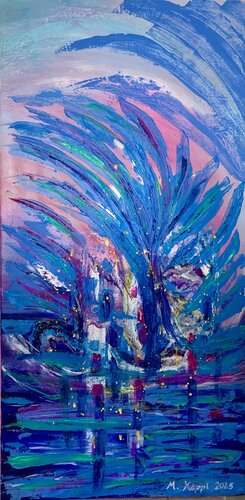 Blue Bayou di Maria Köppl, Pittura in vendita su Singulart