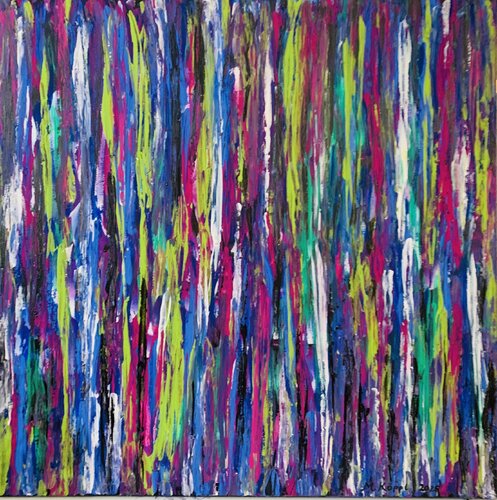 When Jimmy went to the Rainbow von Maria Köppl, Malerei kaufen auf Singulart