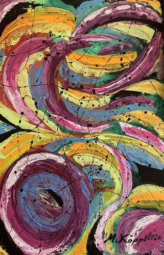 Movimientos di Maria Köppl, Pittura in vendita su Singulart