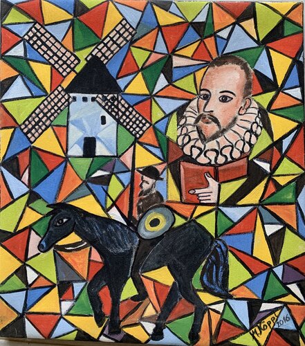 Cervantes de Maria Köppl, Pintura a la venta en Singulart