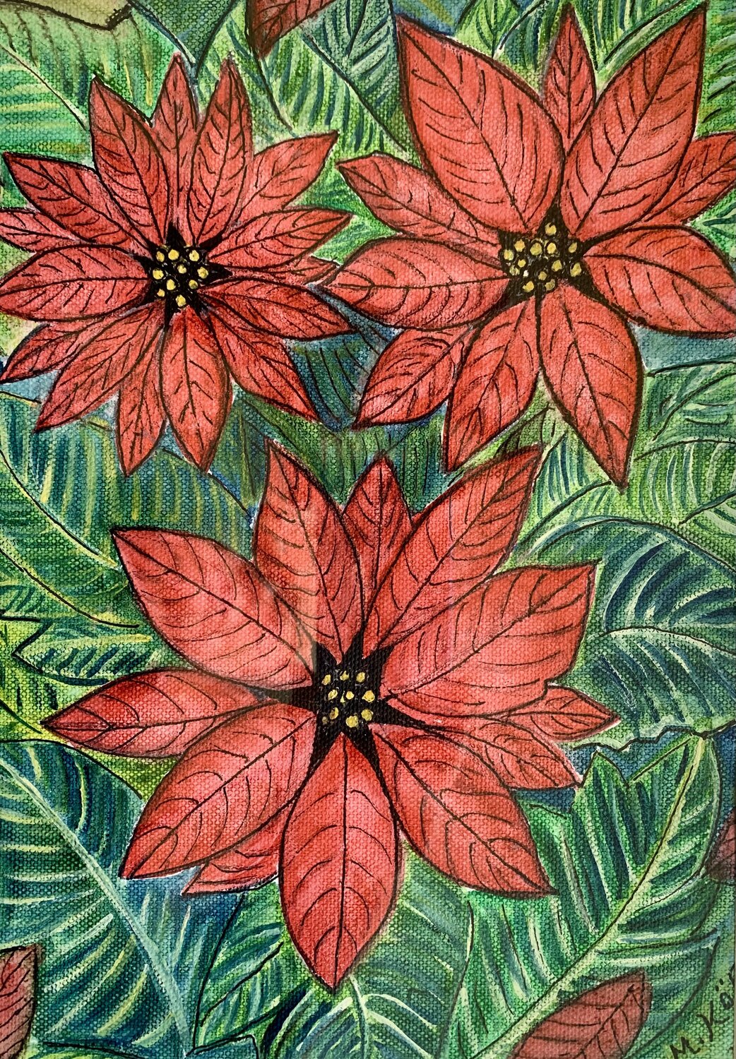 Weihnachtsstern Maria Köppl