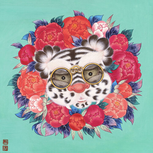 Lucky_해피나이트! by SEUNGYEON KIM, Painting for Sale on Singulart