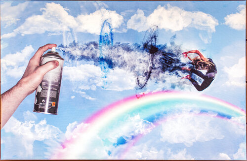 FLY SPRAY di DAVID MORRISON, Altri media in vendita su Singulart