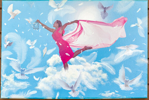 ON CLOUD NINE de DAVID MORRISON, Otros medios a la venta en Singulart