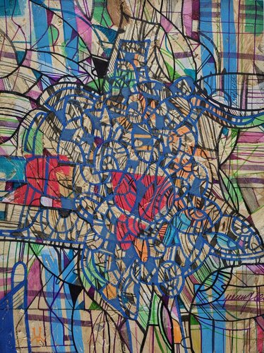 Oltremare oltretutto by Daniele Duranti, Painting for Sale on Singulart