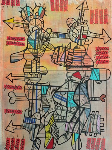 Perderanno entrambi de Daniele Duranti, Pintura a la venta en Singulart