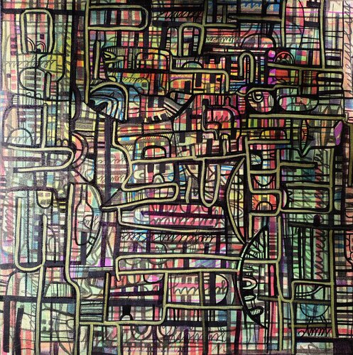 Paraphernalia di Daniele Duranti, Pittura in vendita su Singulart