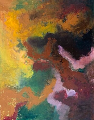 Early Summer Air in a Mountain van Sung Gross, Schilderij te koop op Singulart