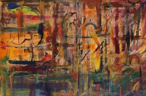 Playground von Sung Gross, Malerei kaufen auf Singulart