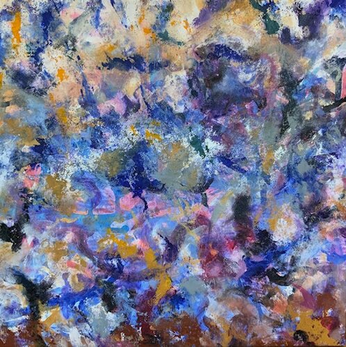 Purple & Blue von Sung Gross, Malerei kaufen auf Singulart