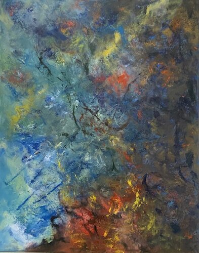 Blue Valley von Sung Gross, Malerei kaufen auf Singulart