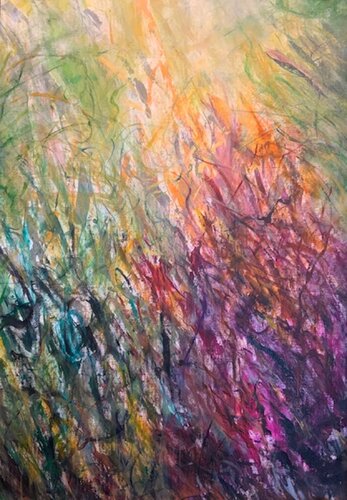 Spring in the Air van Sung Gross, Schilderij te koop op Singulart