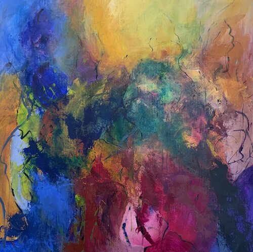 On the Rise van Sung Gross, Schilderij te koop op Singulart