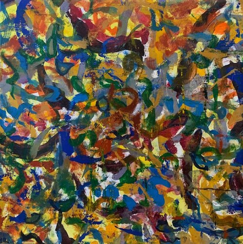 Rainbow World di Sung Gross, Pittura in vendita su Singulart