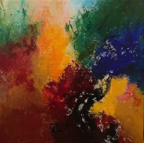 Bright Day_25 van Sung Gross, Schilderij te koop op Singulart
