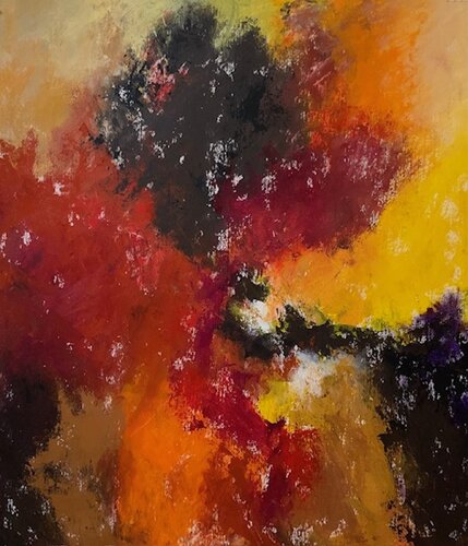 Yellow & Orange von Sung Gross, Malerei kaufen auf Singulart