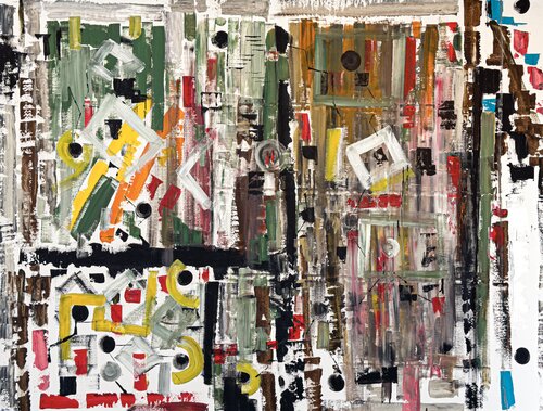 ABSTRACTION di Isabelle TAIEB NICOLAÏ, Pittura in vendita su Singulart