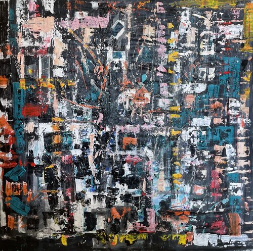 COOL HEURE van Isabelle TAIEB NICOLAÏ, Schilderij te koop op Singulart