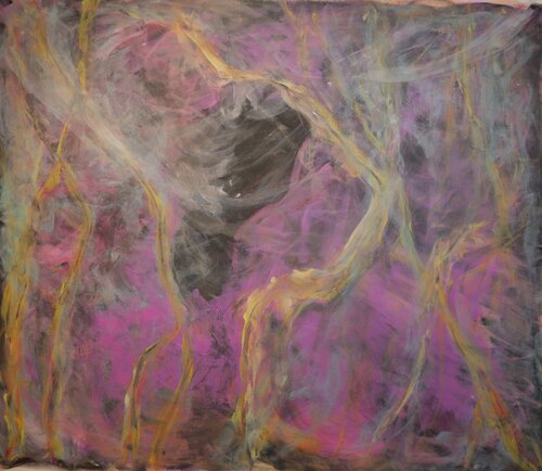 Blitzlicht-Schweigen de Martina Jakoby-Eckert, Pintura a la venta en Singulart