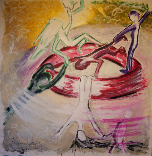 Freundeskreis de Martina Jakoby-Eckert, Pintura a la venta en Singulart