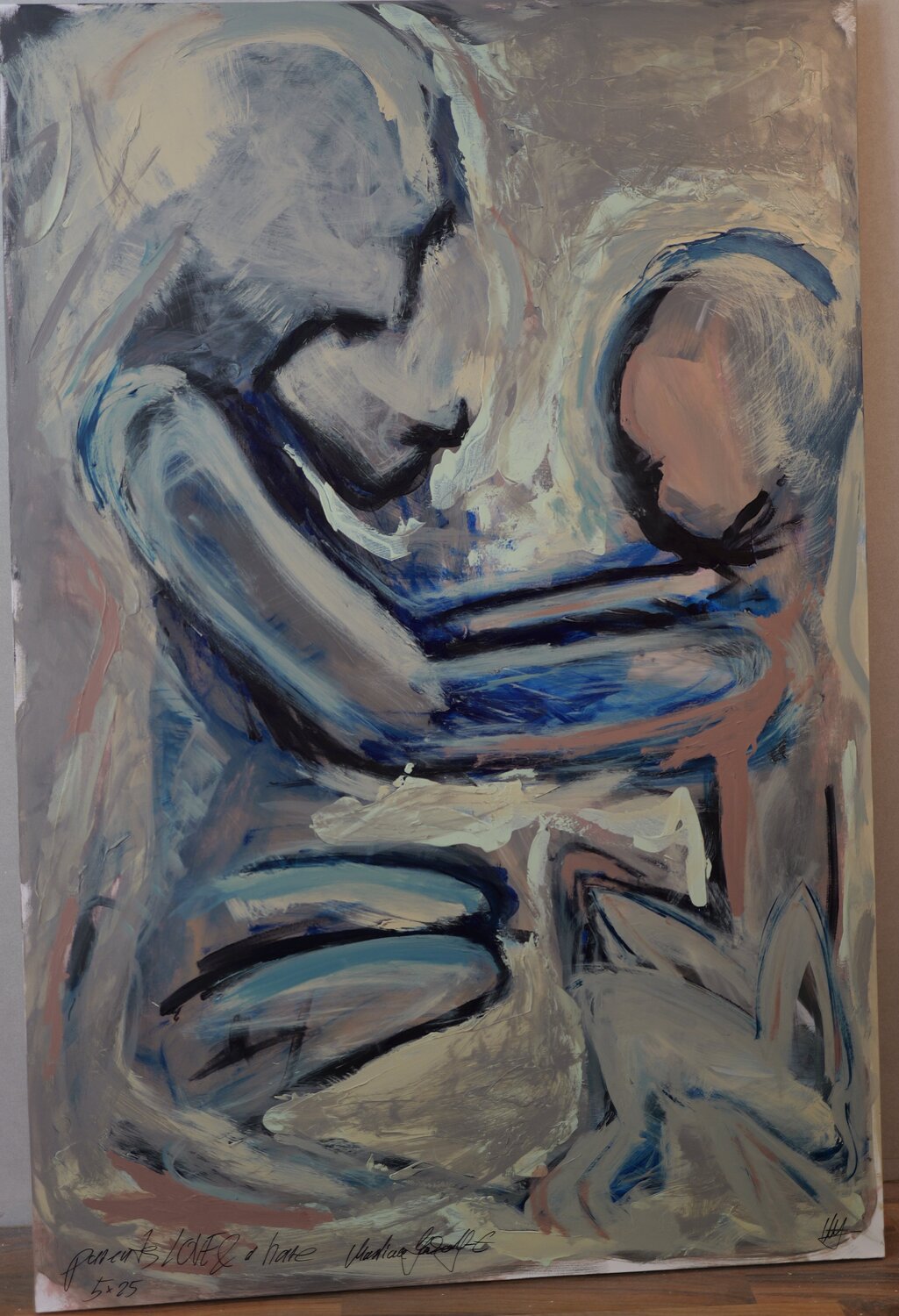 parents, LOVE & a hare Martina Jakoby-Eckert