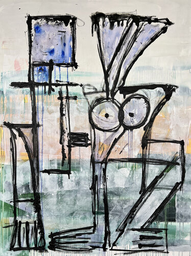 Out of time van El Mora, Schilderij te koop op Singulart