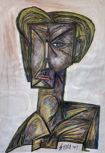 Should I Trust You? van El Mora, Werk op papier te koop op Singulart