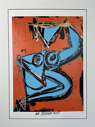 Yoga Woman by El Mora, Print for Sale on Singulart