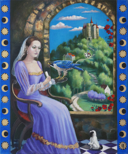 The letter from a loved one par Julija Demenkova, Peinture en vente sur Singulart