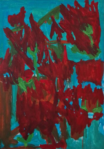 untitled van Savas Deli, Schilderij te koop op Singulart