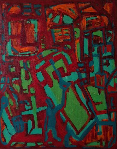 untitled van Savas Deli, Schilderij te koop op Singulart